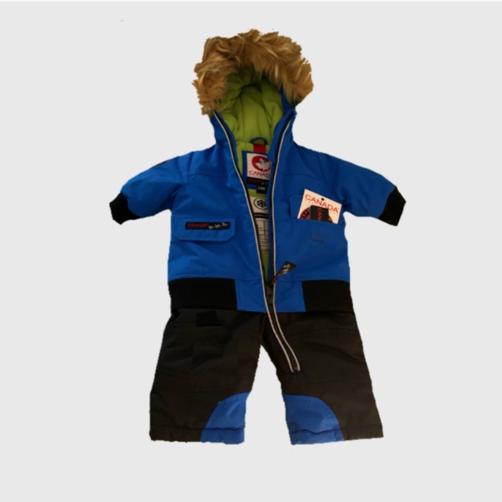 Canada Weather Snow Suit